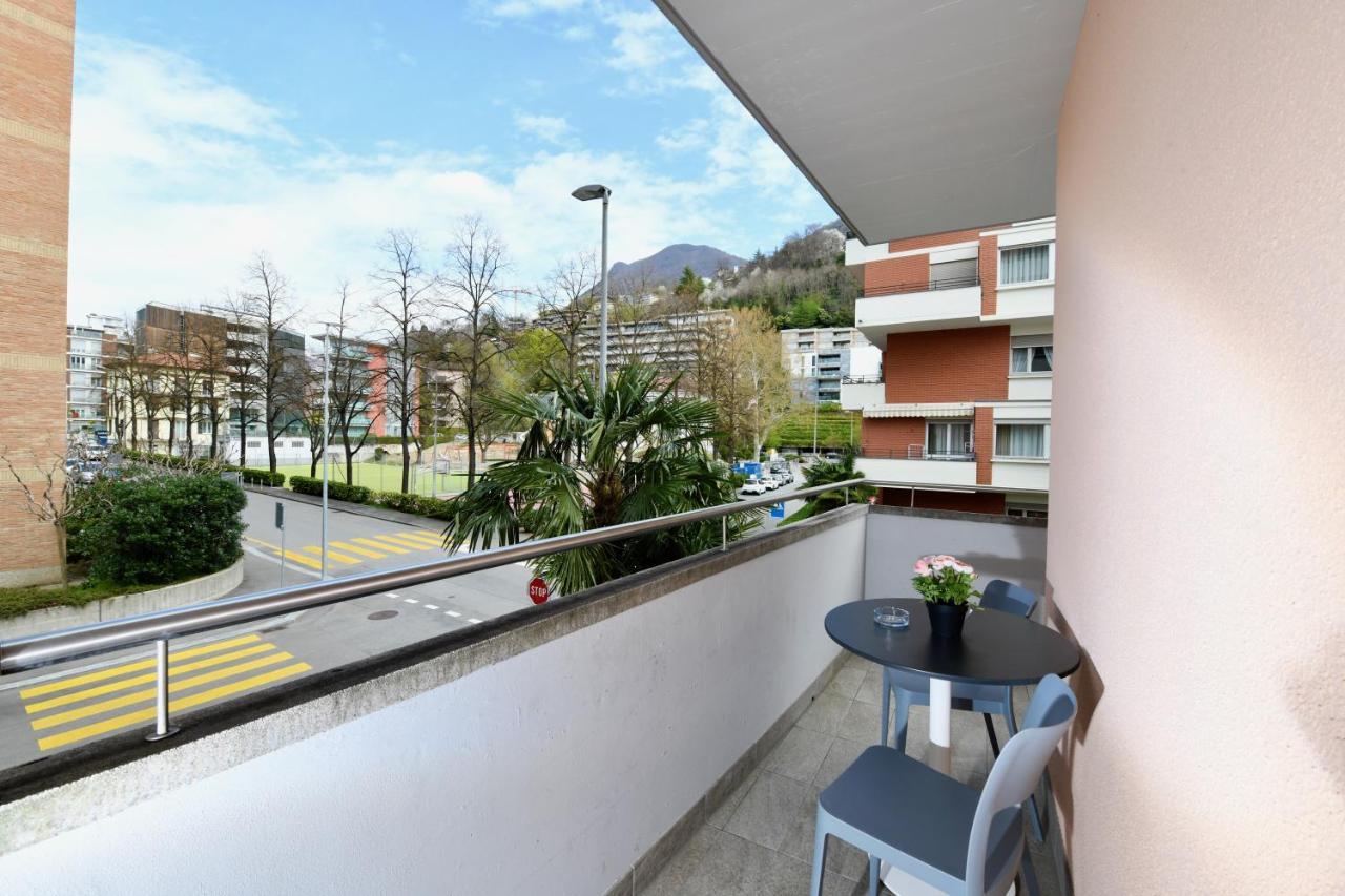 Lake Modern Suites - Free Parking Lugano Oda fotoğraf