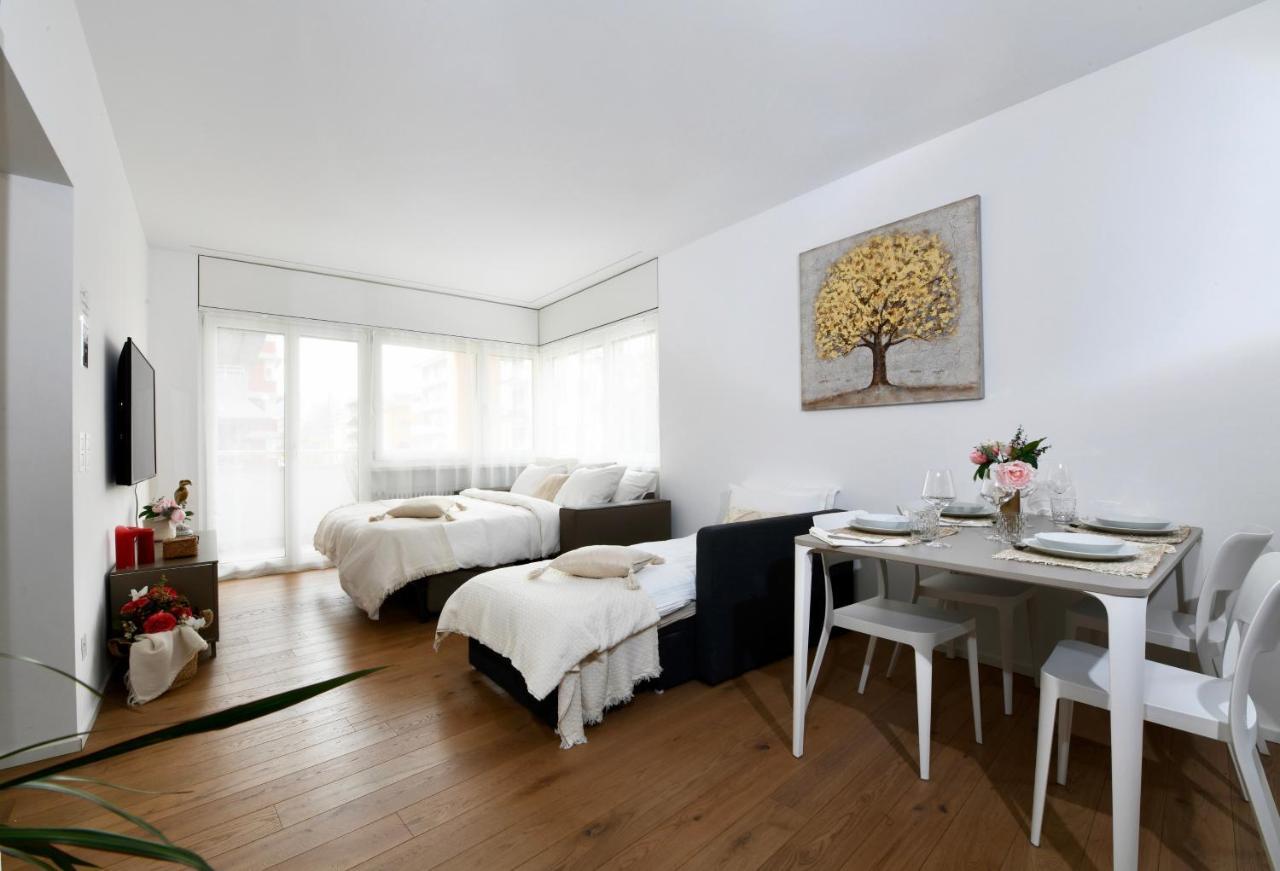 Lake Modern Suites - Free Parking Lugano Dış mekan fotoğraf